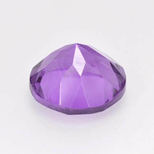9,17 ctw natürlicher Lebhaftes Violett Amethyst, Rund Schliff, VVS-VS