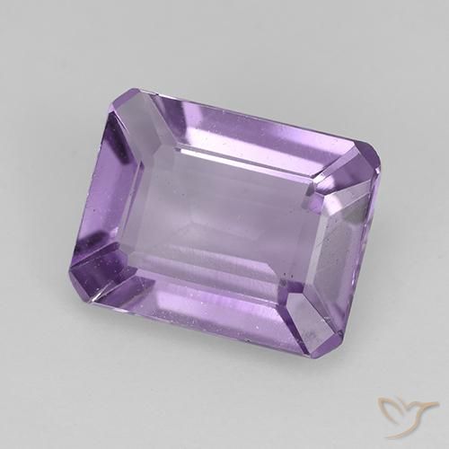 9,17 ctw natürlicher Mittel-helles Violett Amethyst, Oktagonschliff, VVS-VS