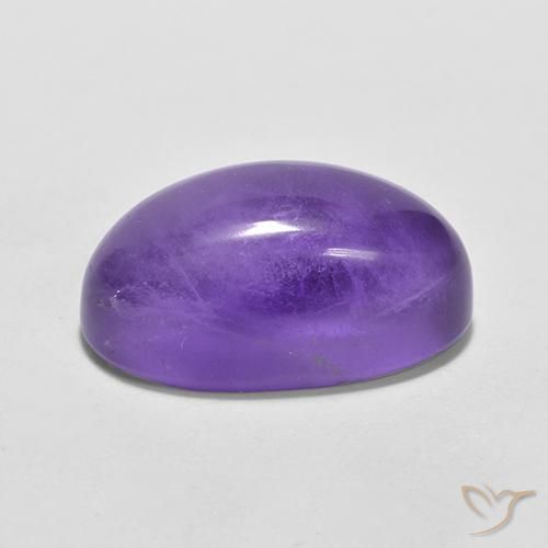 9,17 ctw natürlicher Mittelviolett Amethyst, Oval, Transparent