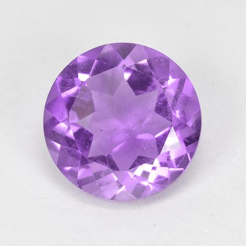 9,17 ctw natürlicher Purpurviolett Amethyst, Rund Schliff, VS