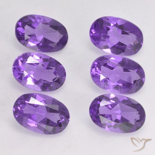 2.61ctw Natürlicher Mittelviolett Amethyst, Oval, VVS-VS