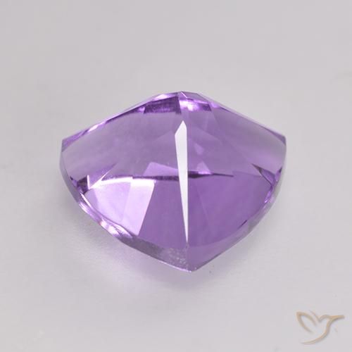 9,17 ctw natürlicher Rosaig-violett Amethyst, Trillion, VVS-VS