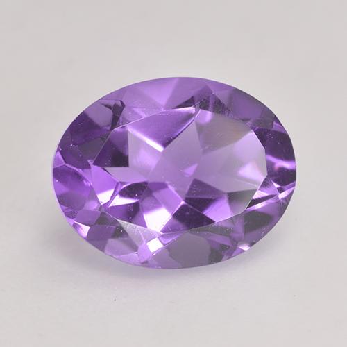 9,17 ctw natürlicher Mittelviolett Amethyst, Oval Schliff, VVS-VS