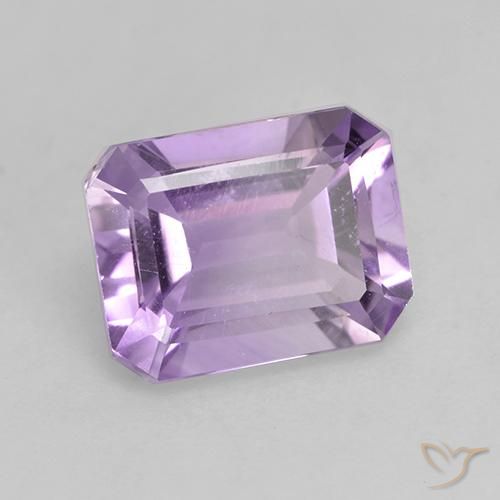 9,17 ctw natürlicher Hellrosa Violett Amethyst, Oktagonschliff, VS