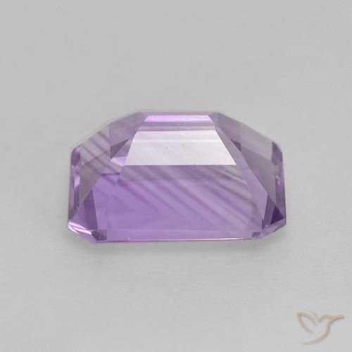 9,17 ctw natürlicher Hellrosa Violett Amethyst, Oktagonschliff, VS