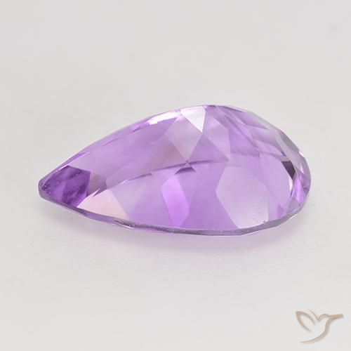 9,17 ctw natürlicher Mittelviolettes Violett Amethyst, Birnenform, VVS-VS
