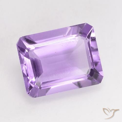 9,17 ctw natürlicher Mittelviolett Amethyst, Oktagonschliff, VS