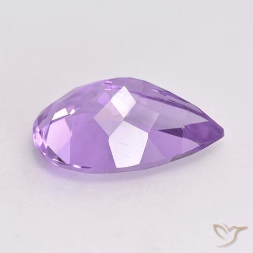 9,17 ctw natürlicher Mittelviolett Amethyst, Birnenform, VVS-VS