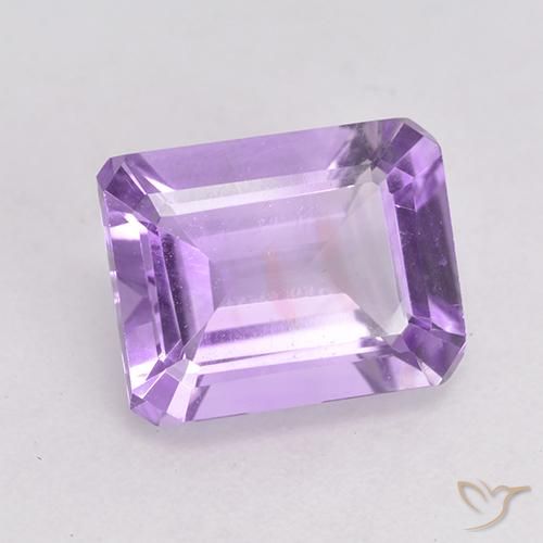 9,17 ctw natürlicher Hellrosa Violett Amethyst, Oktagonschliff, VVS-VS
