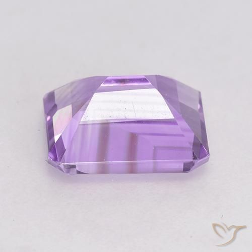 9,17 ctw natürlicher Hellrosa Violett Amethyst, Oktagonschliff, VVS-VS