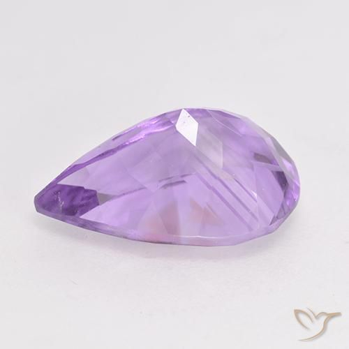 9,17 ctw natürlicher Mittelviolett Amethyst, Birnenform, VS