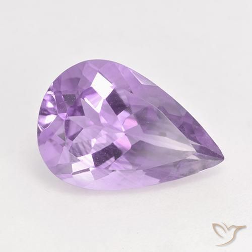9,17 ctw natürlicher Mittelviolett Amethyst, Birnenform, VVS-VS