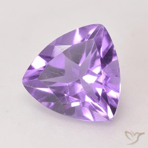 9,17 ctw natürlicher Rosaig-violett Amethyst, Trillion, VS