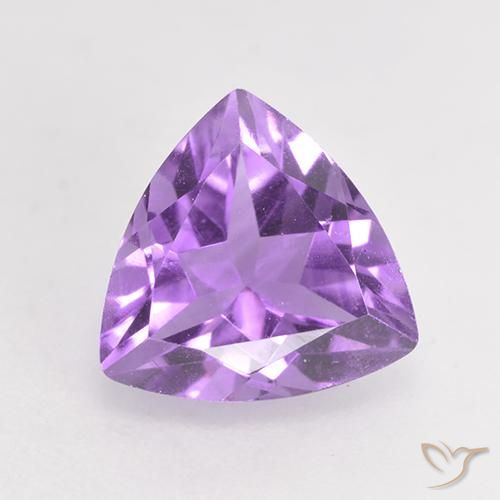 1.52ct Natürlicher Mittelviolett Amethyst, Trillion, VS