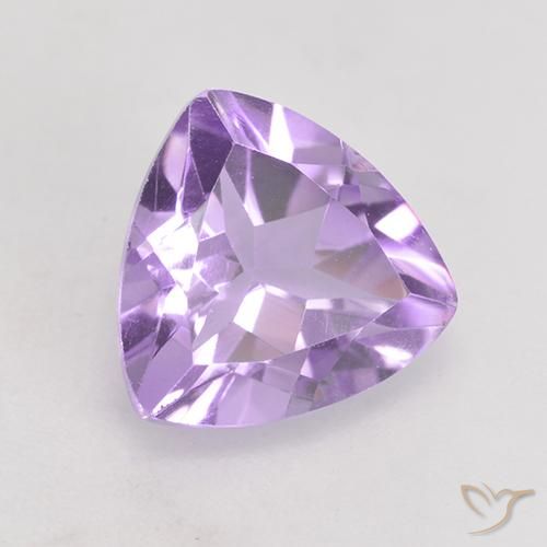 9,17 ctw natürlicher Rosaig-violett Amethyst, Trillion, VS