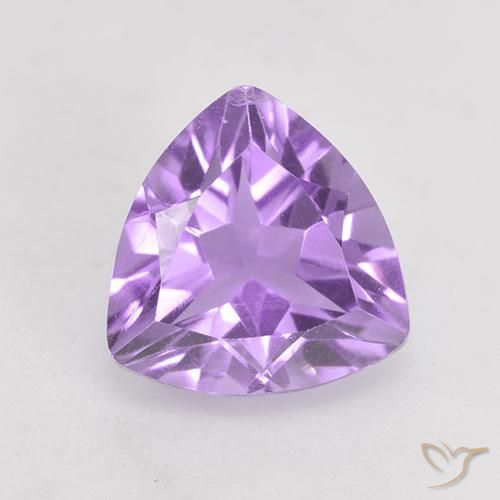 1.59ct Natürlicher Mittelviolett Amethyst, Trillion, VS