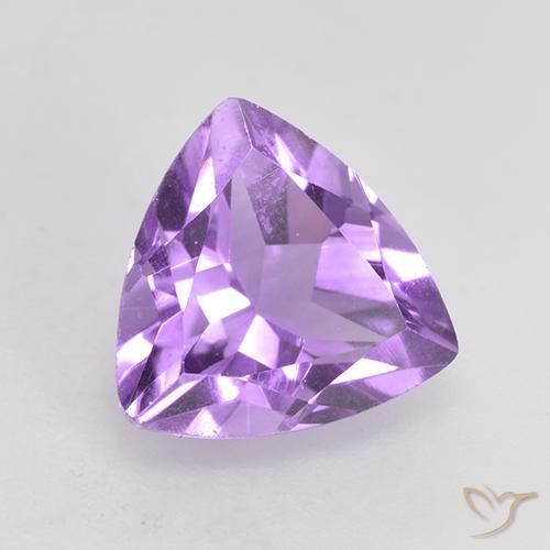 9,17 ctw natürlicher Rosaig-violett Amethyst, Trillion, VS