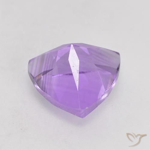 9,17 ctw natürlicher Rosaig-violett Amethyst, Trillion, VS