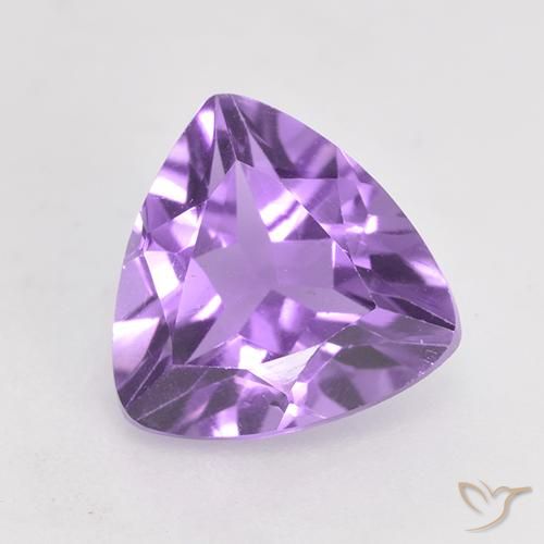 1.62ct Natürlicher Rosaig-violett Amethyst, Trillion, VS