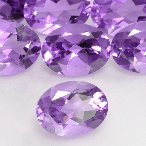 9,17 ctw natürlicher Tiefviolettes Violett Amethyst, Oval, VS