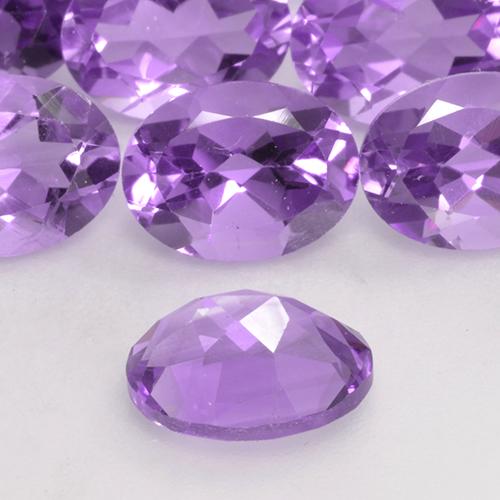 9,17 ctw natürlicher Tiefviolettes Violett Amethyst, Oval, VS