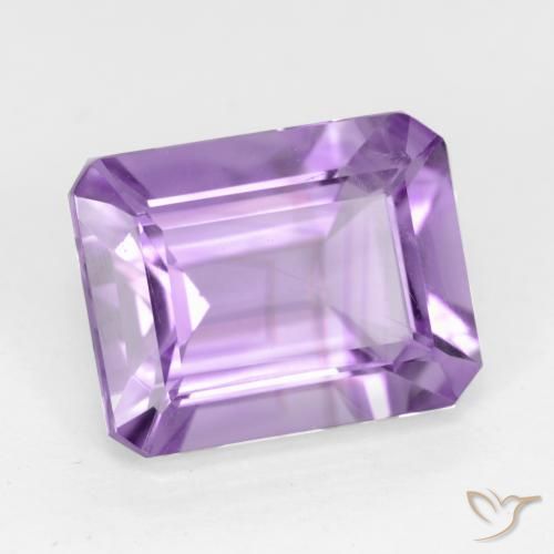 9,17 ctw natürlicher hellviolett Amethyst, Oktagonschliff, VS