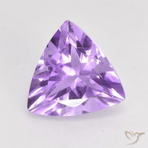 1.60ct Natürlicher Mittelviolett Amethyst, Trillion, VS