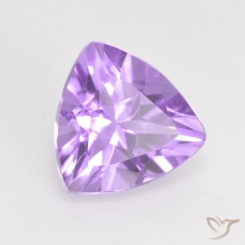 9,17 ctw natürlicher Mittelviolett Amethyst, Trillion, VVS-VS