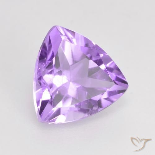 9,17 ctw natürlicher Tiefes Irisviolett Amethyst, Trillion, VVS-VS