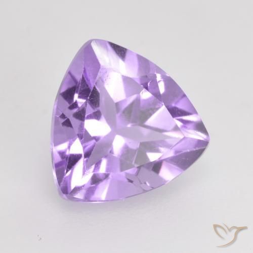 9,17 ctw natürlicher Tiefes Irisviolett Amethyst, Trillion, VVS-VS