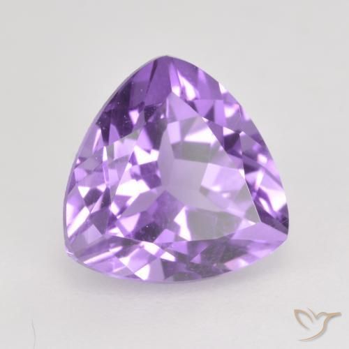 9,17 ctw natürlicher Mittelviolett Amethyst, Trillion, VS