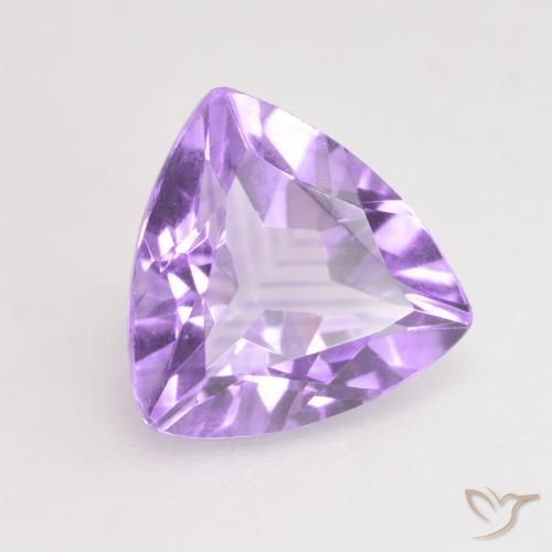9,17 ctw natürlicher Mittelviolett Amethyst, Trillion, VS
