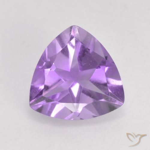 1.56ct Natürlicher Mittelviolett Amethyst, Trillion, VS