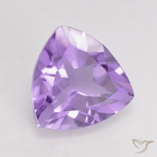 9,17 ctw natürlicher Mittelviolett Amethyst, Trillion, VS