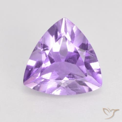 1.51ct Natürlicher Mittelviolett Amethyst, Trillion, VS