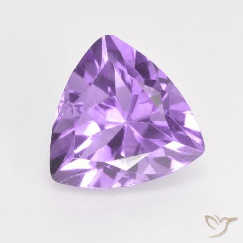 1.66ct Natürlicher Iris Violett Amethyst, Trillion, VS