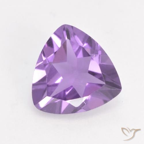 1.44ct Natürlicher Iris Violett Amethyst, Trillion, VS
