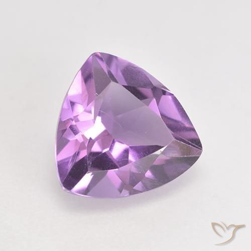 9,17 ctw natürlicher Rosaig-violett Amethyst, Trillion, VS