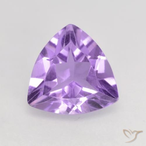 1.53ct Natürlicher Mittelviolett Amethyst, Trillion, VS