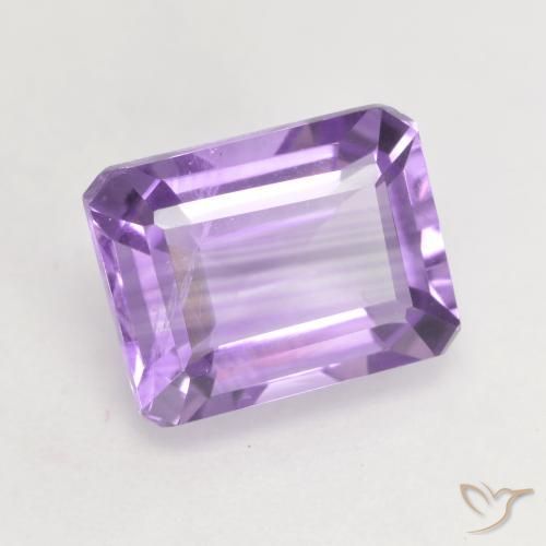 9,17 ctw natürlicher Mittelviolett Amethyst, Oktagonschliff, VS