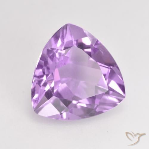 9,17 ctw natürlicher Rosaig-violett Amethyst, Trillion, VS