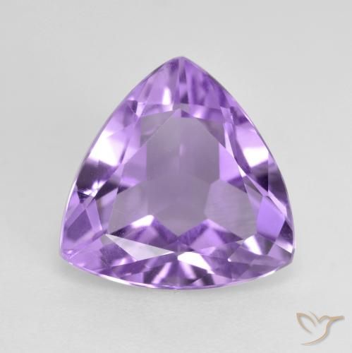 2.60ct Natürlicher Mittelviolett Amethyst, Trillion, VS