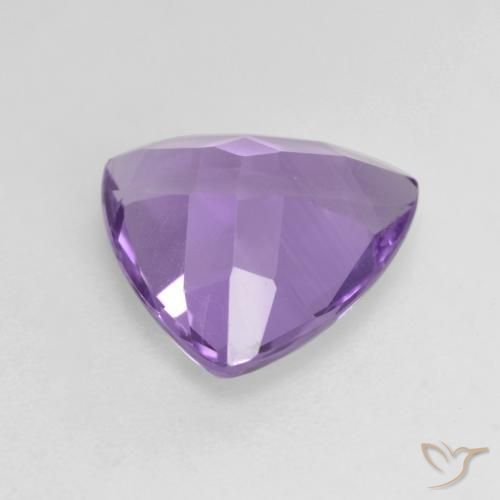9,17 ctw natürlicher Mittelviolett Amethyst, Trillion, VS