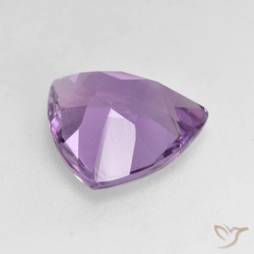 9,17 ctw natürlicher Mittelviolettes Violett Amethyst, Trillion, VS