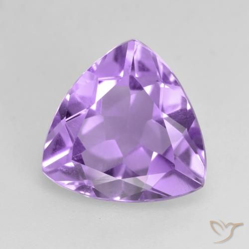 2.60ct Natürlicher Mittelviolett Amethyst, Trillion, VS