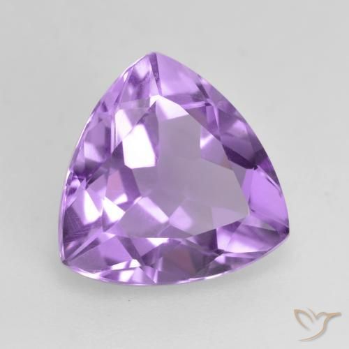 9,17 ctw natürlicher Mittelviolett Amethyst, Trillion, VS