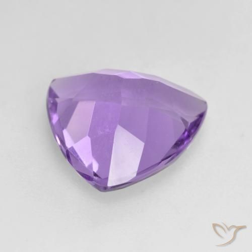 9,17 ctw natürlicher Mittelviolett Amethyst, Trillion, VS