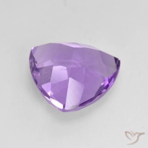 9,17 ctw natürlicher Rosaig-violett Amethyst, Trillion, VS
