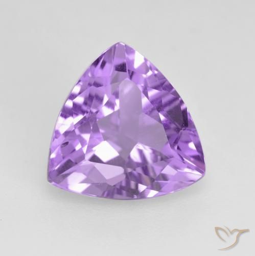 9,17 ctw natürlicher Rosaig-violett Amethyst, Trillion, VS