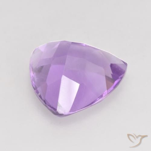 9,17 ctw natürlicher Hellrosa Violett Amethyst, Trillion, VVS-VS